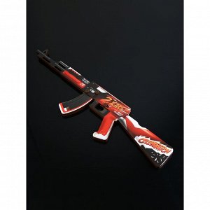 Деревянное оружие, детское сувенирное, автомат Red, 72.3 см