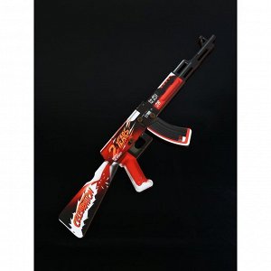 Деревянное оружие, детское сувенирное, автомат Red, 72.3 см