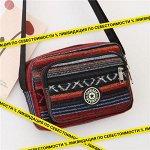Сумка кросс- боди, тканевая, гобелен