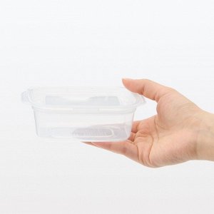 MUJI Microwaveable Food Container with Lid – Набор контейнеров для еды, 180 мл, 4 шт.