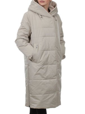 M-9115 LT. BEIGE Пальто зимнее женское (верблюжья шерсть)