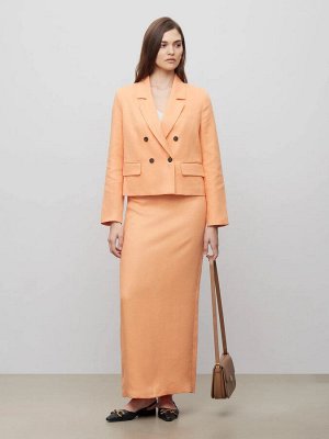 Двубортный жакет, ML684/apricot