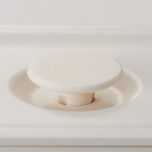 MUJI Polypropylene Lunch Box with Valve – Контейнер-бенто с клапаном, белый, 175 мл
