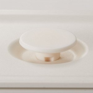 MUJI Polypropylene Lunch Box with Valve – Контейнер-бенто с клапаном, белый, 320 мл