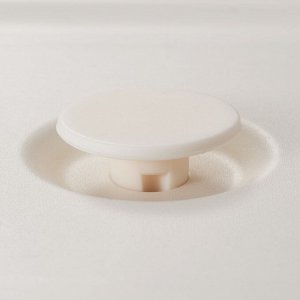 MUJI Polypropylene Lunch Box with Valve – Контейнер-бенто с клапаном, белый, 325 мл