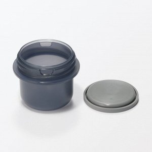 MUJI Lunch Capsule with Topping Cup (Black) – ланч-бокс с дополнительной чашей, чёрный
