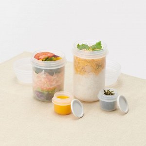 MUJI Lunch Capsule with Topping Cup – ланч-бокс с дополнительной чашей