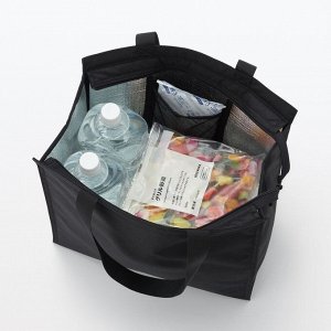 MUJI Shopping Bag with Ice Pack Pocket – термосумка с карманом для хладоэлемента (L)