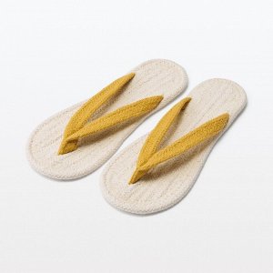 MUJI Room Slippers – домашние тапочки из натурального хлопка