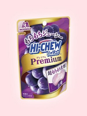 Жевательная конфета со вкусом винограда Morinaga Hi-Chew Premium 35 гр