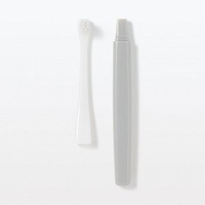MUJI Replaceable Head Toothbrush (Point Head, Medium) – зубная щётка со сменной насадкой для точечной чистки, средней жёсткости