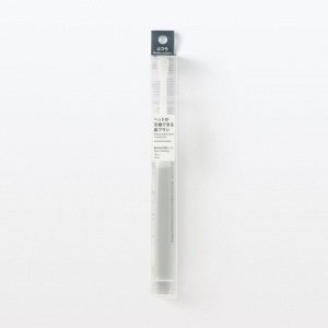MUJI Replaceable Head Toothbrush (Point Head, Medium) – зубная щётка со сменной насадкой для точечной чистки, средней жёсткости