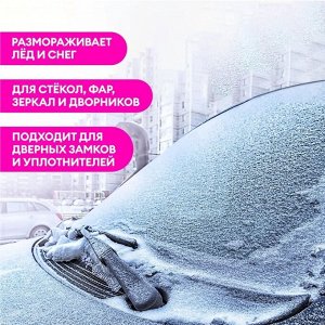 Средство для размораживания стекол и замков Defroster 250мл
