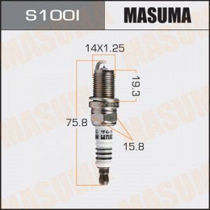 Свеча зажигания MASUMA IRIDIUM (IK16)