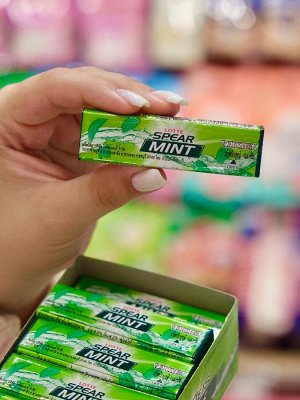 Резинка жевательная Spearmint "Мята" Thai Lotte 13,5 гр		 из Таиланда