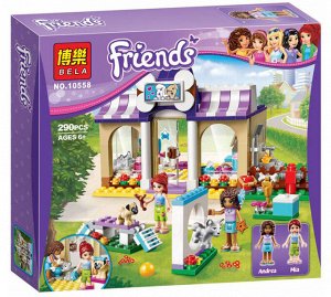 Конструктор Bela Friends  "Детский сад для щенков" , 290 дет?алей арт. 10558