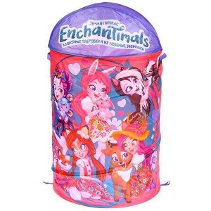 Корзина для игрушек Enchantimals 43*60см Играем вместе в пак.