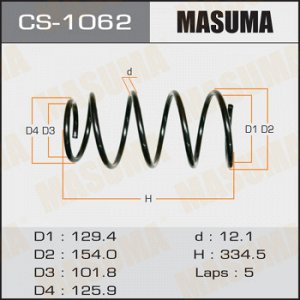 Пружина подвески MASUMA front VITZ/SCP10