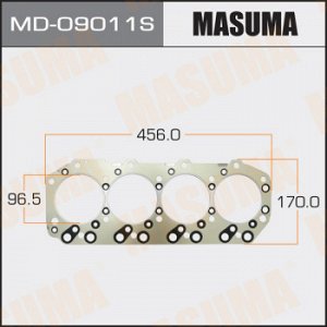 Прокладка Головки блока MASUMA 4JG2 (1/10)