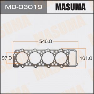 Прокладка Головки блока MASUMA 4M40 (1/10)