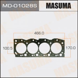 Прокладка Головки блока MASUMA 5L (1/10) Толщина 1,55 мм