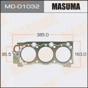 Прокладка Головки блока MASUMA 5VZ-FE RH (1/10) Толщина 1,60 мм