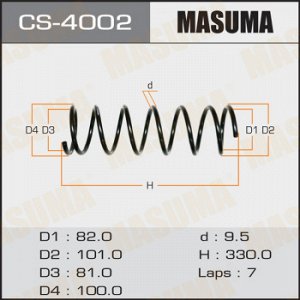 Пружина подвески MASUMA rear DEMIO/ DW3W