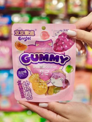 Мармелад в форме фруктов Fruit Platter Gummy вкус фруктов Guangdong, 50 гр из Китая