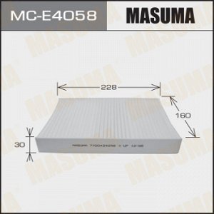Салонный фильтр MASUMA (1/40) RENAULT/ KANGOO I/ V1600 97-07 MC-E4058
