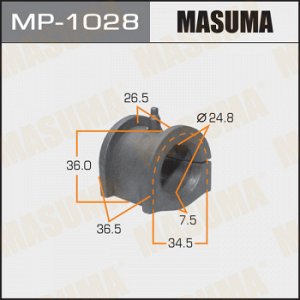 Втулка стабилизатора MASUMA /front LANCER/ CS2A, CS5A к-т2шт.
