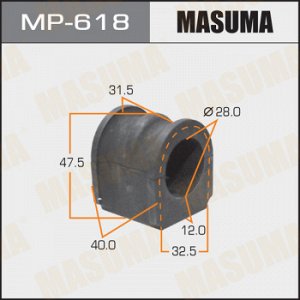 Втулка стабилизатора MASUMA /front/ AD Y10 к-т2шт.