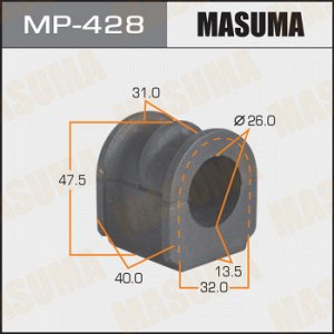 Втулка стабилизатора MASUMA /front/ Bluebird U12,13 4WD, Avenir W10, Ad, Windgroad #Y10 к-т2шт.