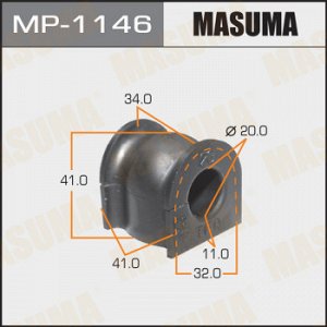 Втулка стабилизатора MASUMA /front/ HONDA/ CR-V 2006- [уп.2]