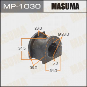 Втулка стабилизатора MASUMA /front/ LANCER /CS1A, CS3A, CS9W, CS9A к-т2шт.