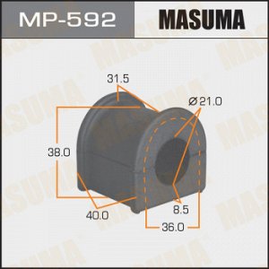 Втулка стабилизатора MASUMA /front/ Mark II ##X93, 105, JZS173, 179 [уп.2]