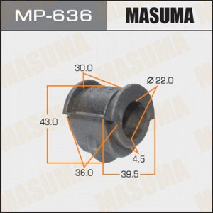 Втулка стабилизатора MASUMA /front/ Wingroad Y11 к-т2шт.