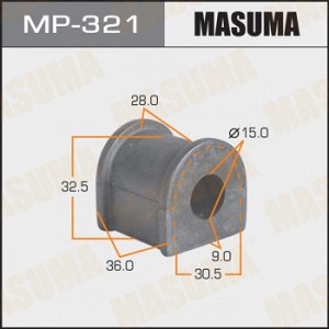 Втулка стабилизатора MASUMA /rear/ Corolla AE104, AT175, SV21 .. GT к-т2шт.