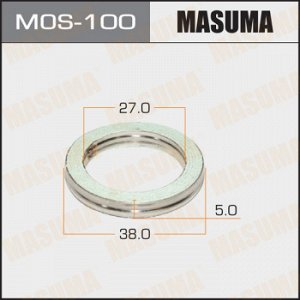 Уплотнительное кольцо под выхлопной коллектор MASUMA 27х38