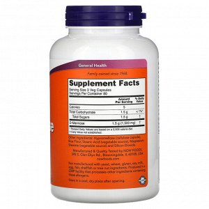 D-Манноза 500 мг,  D-MANNOSE 500MG