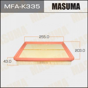 Воздушный фильтр MASUMA LHD KIA/ MAGENTIS/ V2000, V2700 05- (1/40)