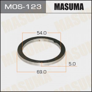 Уплотнительное кольцо под выхлопной коллектор MASUMA 54 х 69