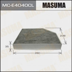 Салонный фильтр MASUMA (1/40) AUDI/ A4, A5, Q5/ V1800, V4200 07- MC-E4040CL