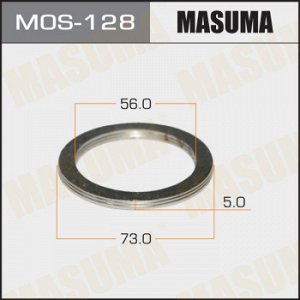 Уплотнительное кольцо под выхлопной коллектор MASUMA 56 х 73