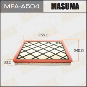 Воздушный фильтр MASUMA LHD CHEVROLET/ CRUZE/ V1600, V1800 09- (1/40) MFA-A504