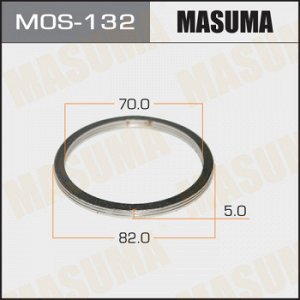 Уплотнительное кольцо под выхлопной коллектор MASUMA 70 х 82