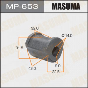 Втулка стабилизатора MASUMA /rear/ Progres JCG10, 11 к-т2шт.