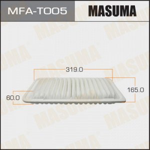 Воздушный фильтр A-1507 MASUMA TOYOTA/ COROLLA/ CDE120 01-07 (1/20) MFA-T005