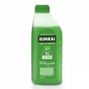 Антифриз " Rinkai" Green (зеленый) -45С 1кг. (1/12) AFG1