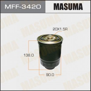 Фильтр топливный MASUMA FC-409 (1/30) MFF-3420