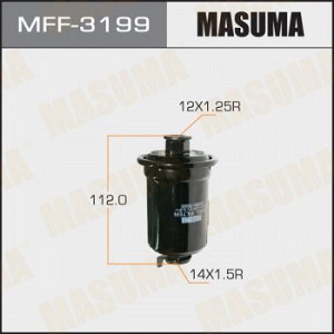 Топливный фильтр FS-1108, FS-1129, FC-188, JN-6002, JN-9055 MASUMA высокого давления MFF-3199